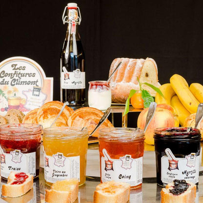 Les Confitures du Climont Bananen-Schnaps Konfitüre extra 50g – Handwerklich hergestellt