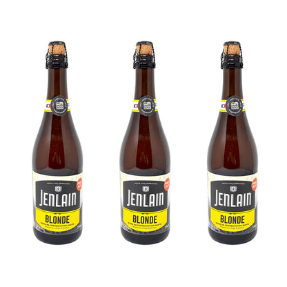 Bière de Garde Jenlain Blonde NEUE REZEPTUR 3x 750ml 7,5%  Original aus Frankreich