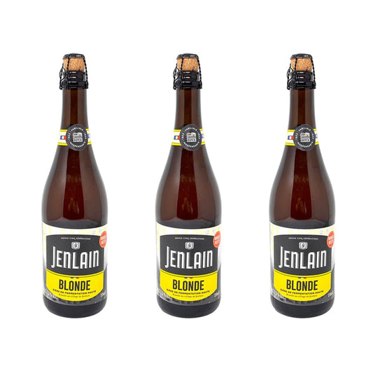 Bière de Garde Jenlain Blonde NEUE REZEPTUR 3x 750ml 7,5%  Original aus Frankreich