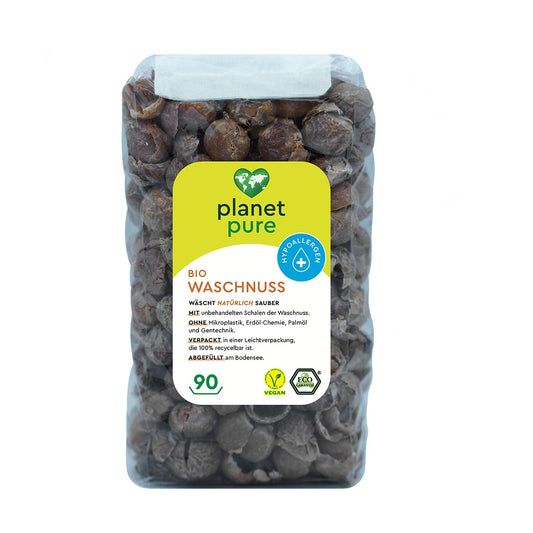PLANET PURE Bio-Waschnuss  natürlich sauber unbehandelte Schale der Waschnuss 90 WL