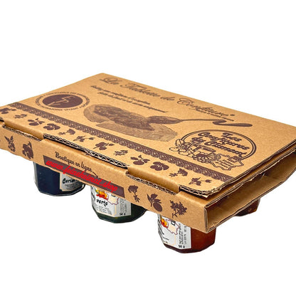 Les Confitures du Climont 6er Set Konfitüre Extra-Mix 50g zum Käse