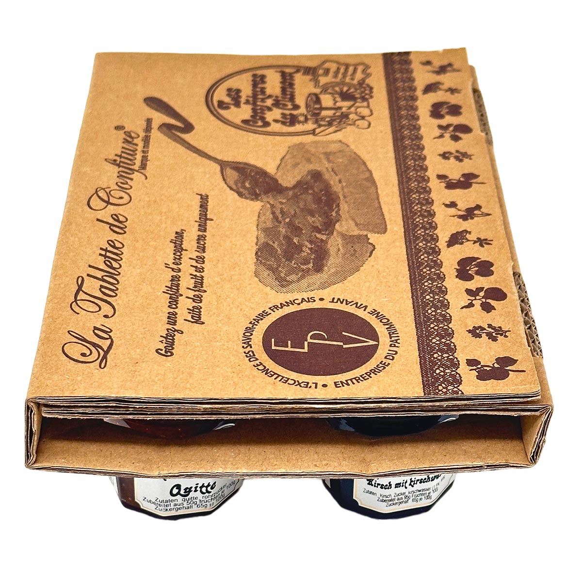 Les Confitures du Climont 6er Set Konfitüre Extra-Mix 50g zum Käse