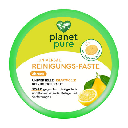 PLANET PURE Universal Reinigungs-Paste Zitrone universell & kraftvoll 300 Gramm