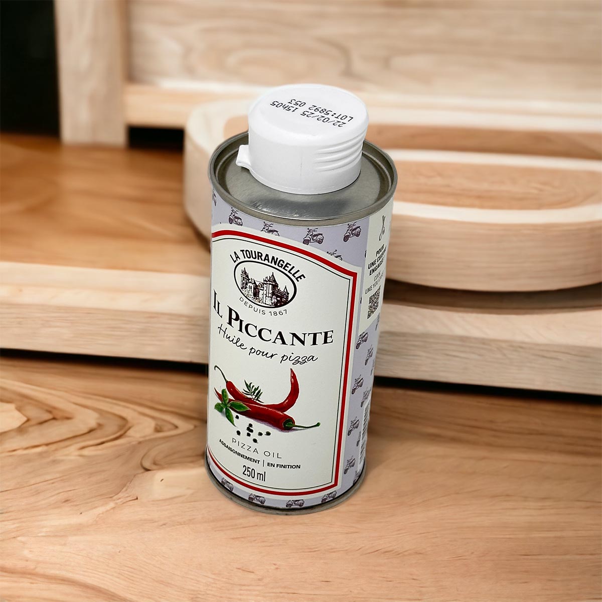 LA TOURANGELLE 'Il Piccante' Pizzaöl - Handgefertigtes Öl authentischen Geschmack