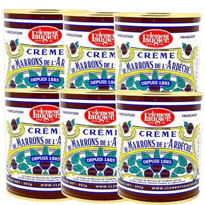 Clement Faugier Die originale Maronencreme aus Frankreich 6 x 992 Gramm