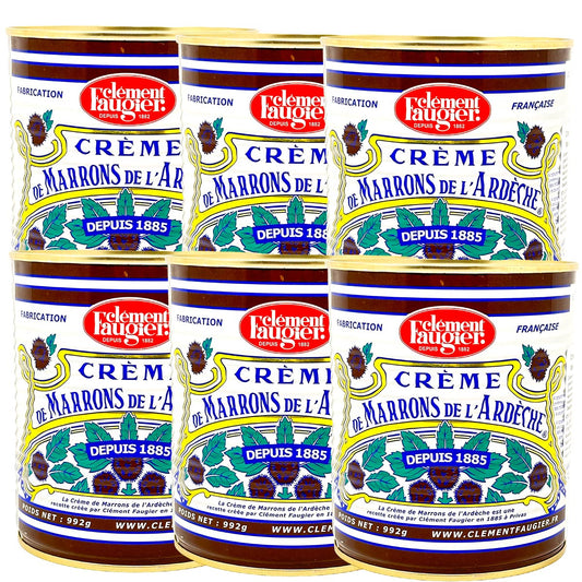 Clement Faugier Die originale Maronencreme aus Frankreich 6 x 992 Gramm