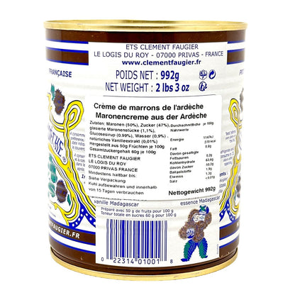 Clement Faugier Die originale Maronencreme aus Frankreich 6 x 992 Gramm