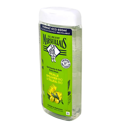 Le Petit Marseillais Duschgel und Badezusatz mit Olivenöl und Lindenblüten