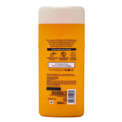Le Petit Marseillais Duschgel und Badezusatz mit Aprikosen und Haselnuss 2 x 650ml
