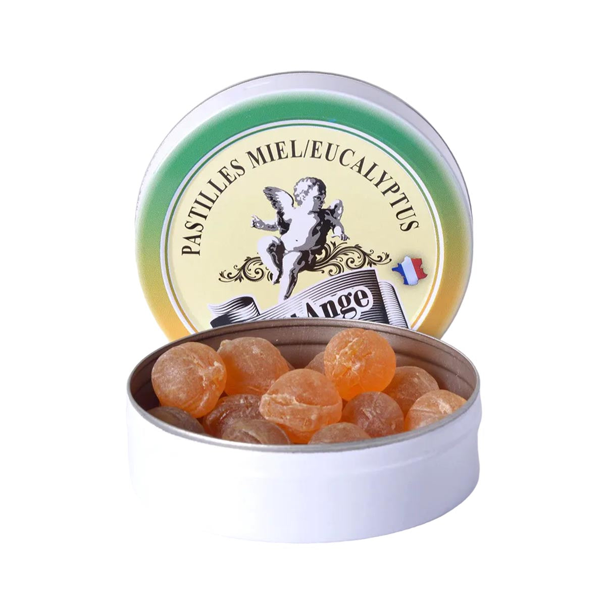 Saint-Ange Pastilles Miel/Eucalyptus - Honig/Eukalyptus Pastillen aus Frankreich 50g