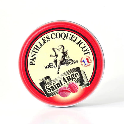 Saint-Ange Pastilles De Coquelicot - Mohn Pastillen aus Frankreich 50g