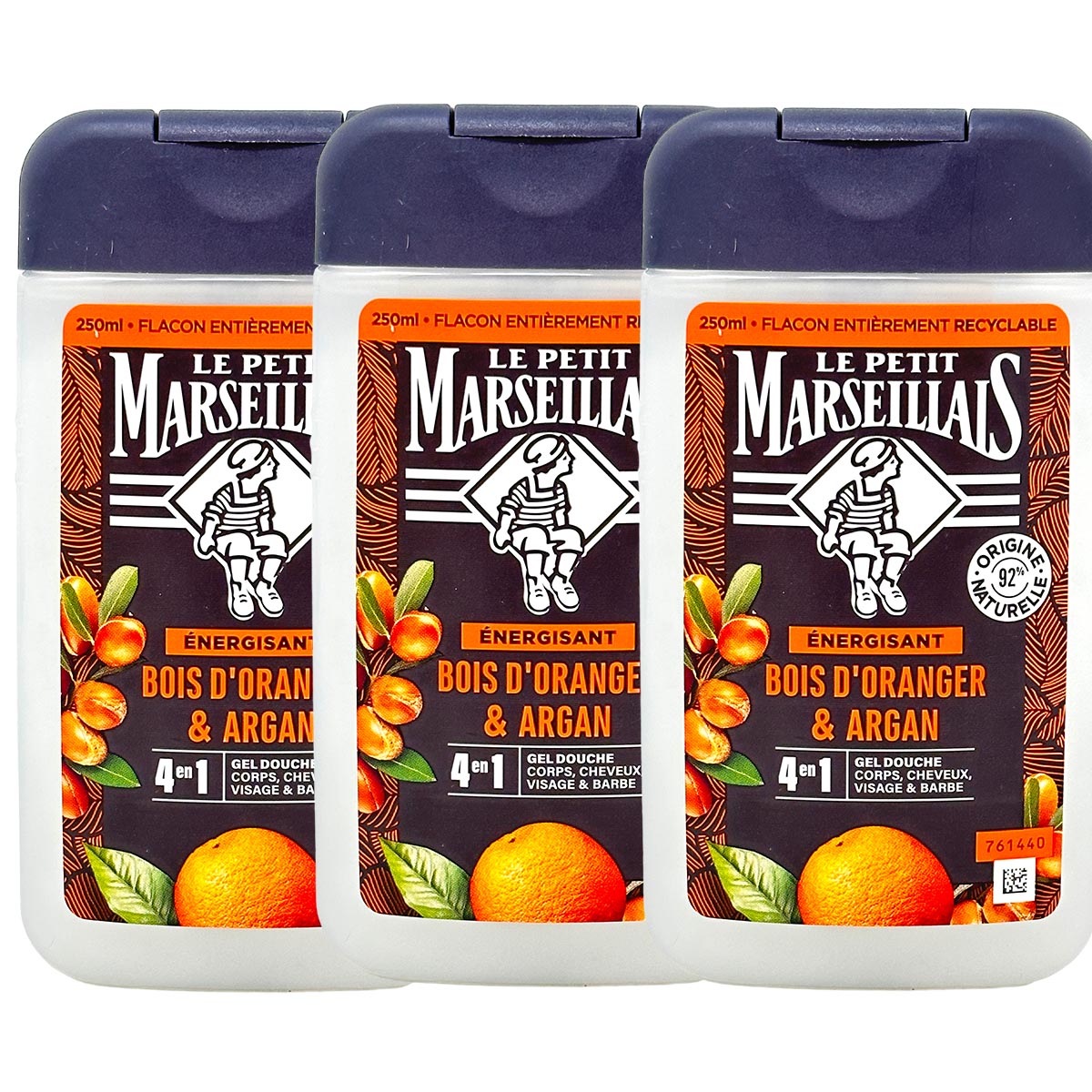 Le Petit Marseillais Bois d'Oranger et Argan - Duschgel mit Orangenholz und Argan