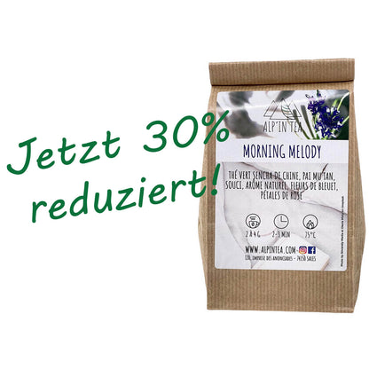 *MHD 07/2023* ALP'IN TEA Thé Vert Morning Melody Morgenmelodie Grüner Tee aus Frankreich - 30% reduziert