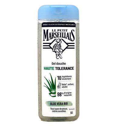 Le Petit Marseillais Duschgel Hohe Verträglichkeit mit Aloe Vera Bio 400 ml