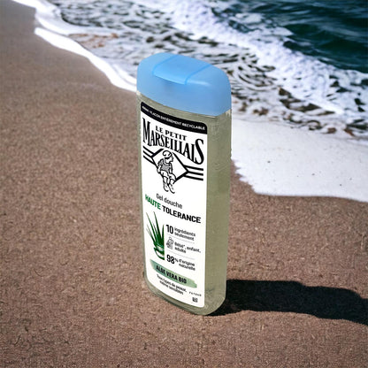 Le Petit Marseillais Duschgel Hohe Verträglichkeit mit Aloe Vera Bio 400 ml