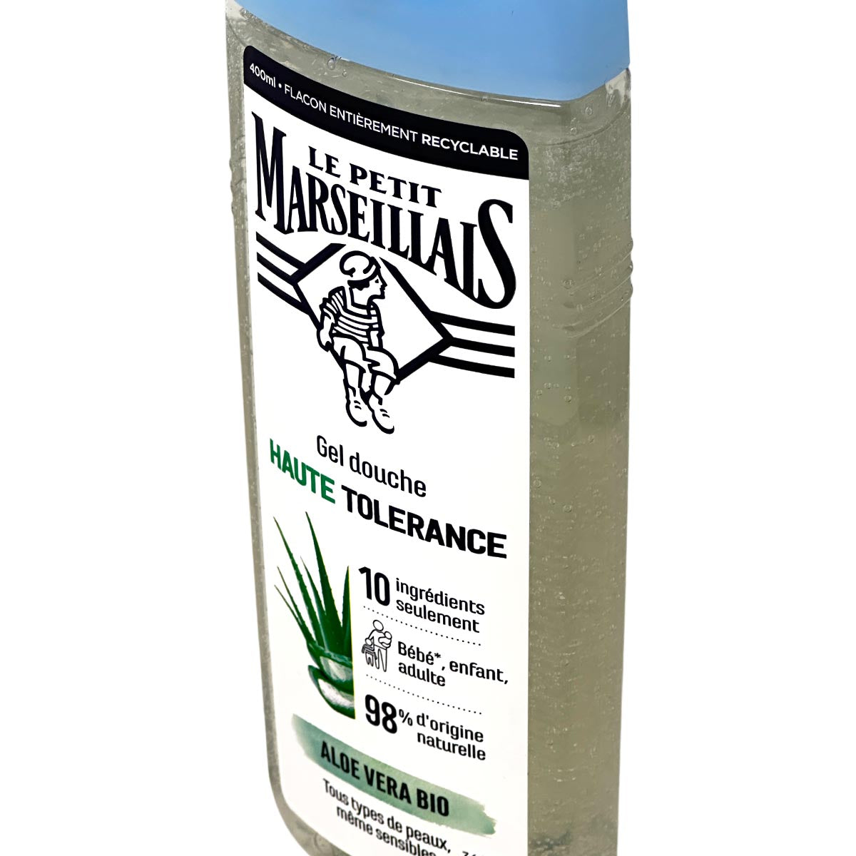 Le Petit Marseillais Duschgel Hohe Verträglichkeit mit Aloe Vera Bio 400 ml