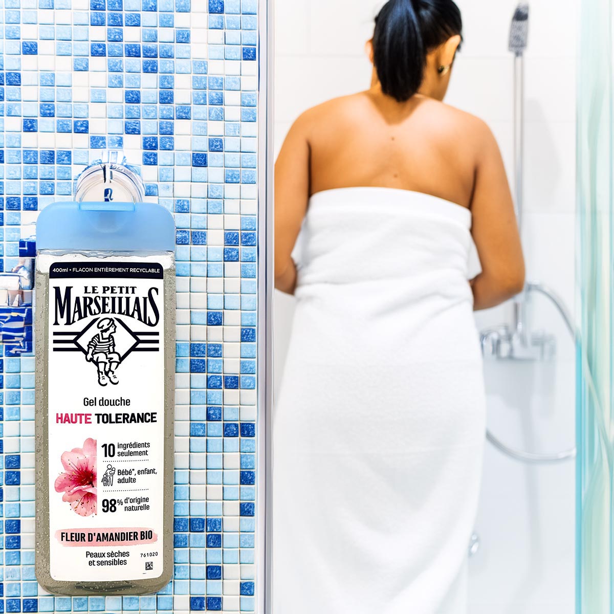 Le Petit Marseillais Duschgel mit Bio-Mandelblüte Hohe Verträglichkeit 400 ml