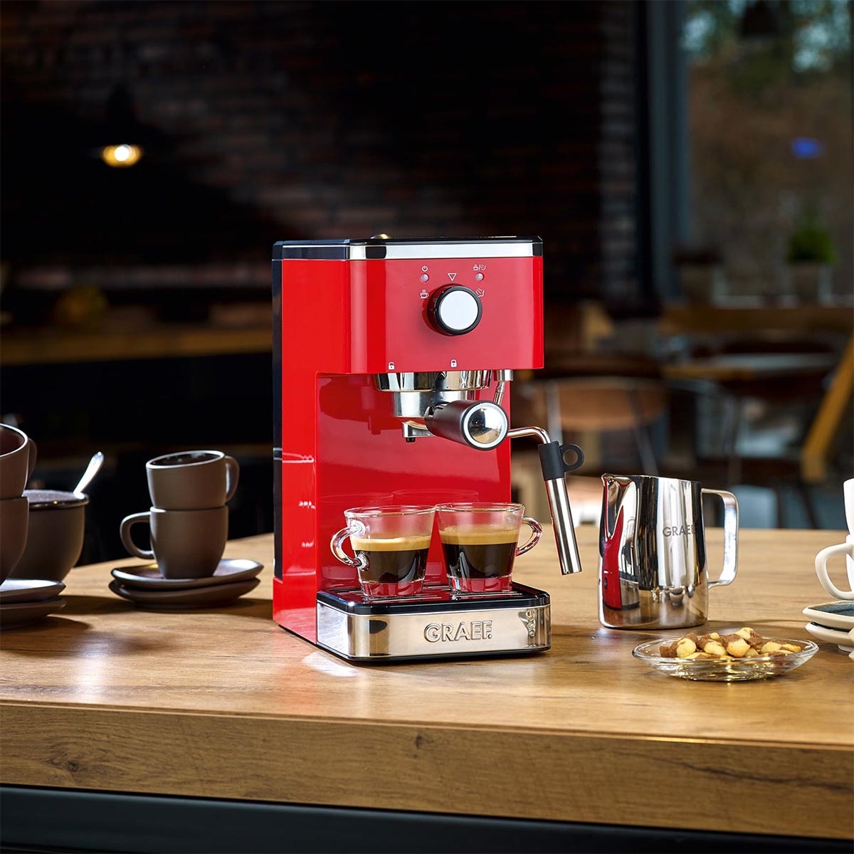 GRAEF Espressomaschine salita inkl. Kaffeemühle CM503