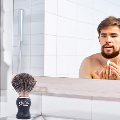 La Savonnerie De Nyons Rasierpinsel Dachshaar – Perfekte Rasur mit natürlicher Qualität