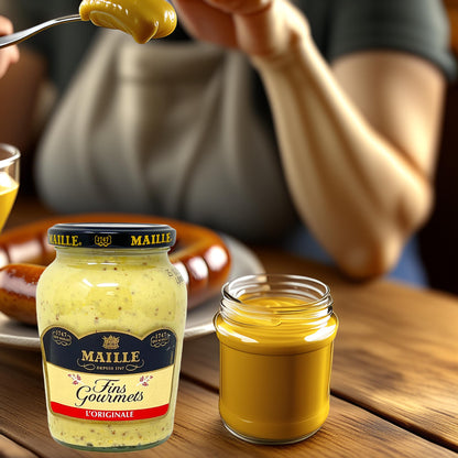 Maille Senf Fins Gourmets 320 g · Feiner französischer Gourmet-Senf