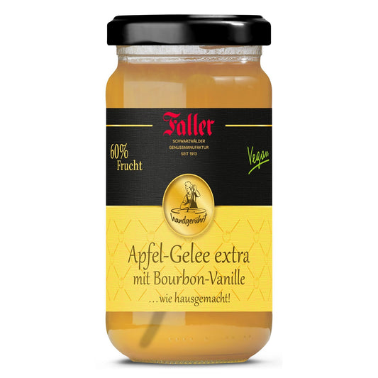 Faller Apfel-Gelee mit Bourbon Vanille: Feiner Schwarzwälder Genuss, 330g