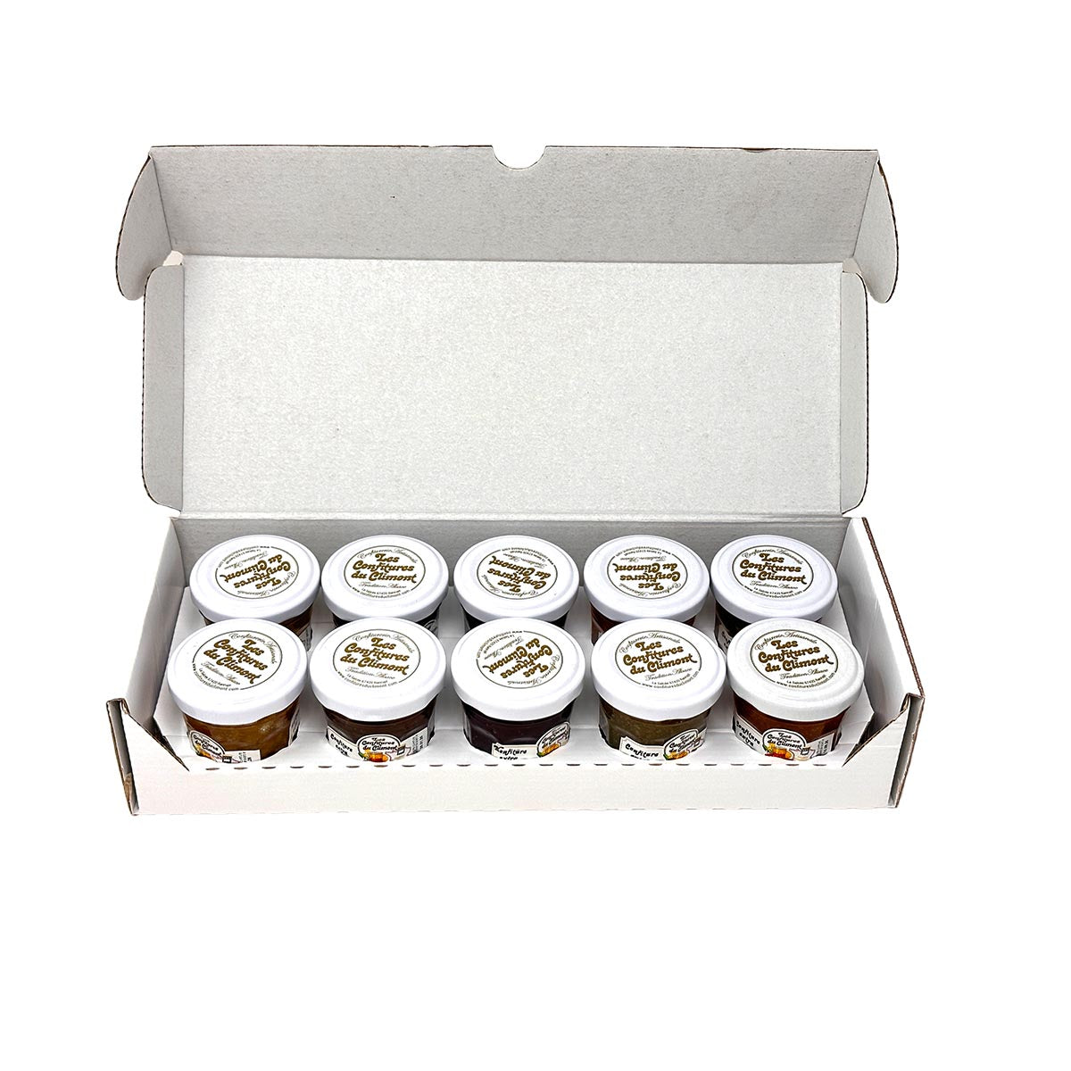 Les Confitures du Climont: Probierset 10 exquisiten Marmeladen, Konfitüren und Gelees