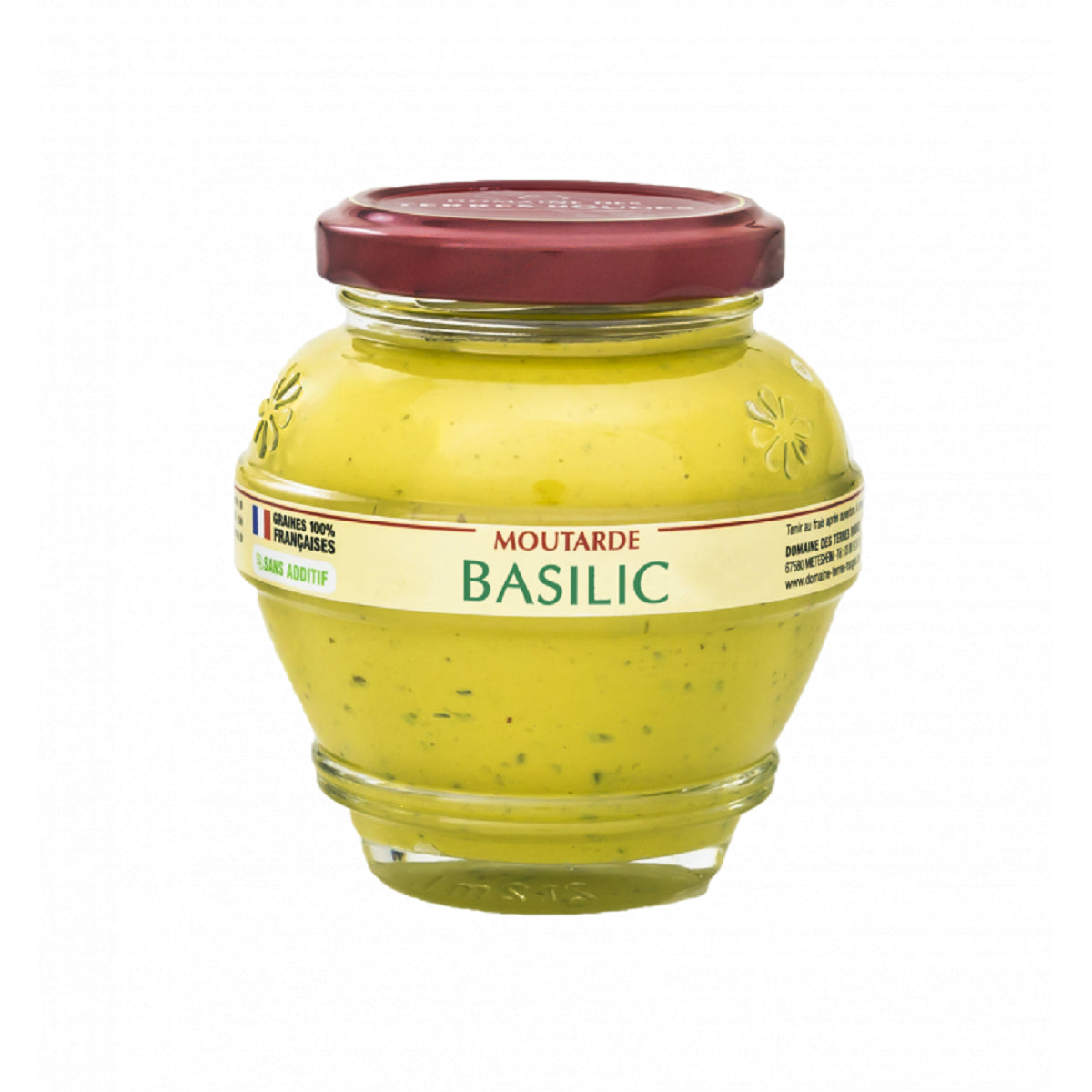 Domaine des Terres Rouges Moutarde Basilic Senf: Die Perfekte Fusion von Tradition und Raffinesse