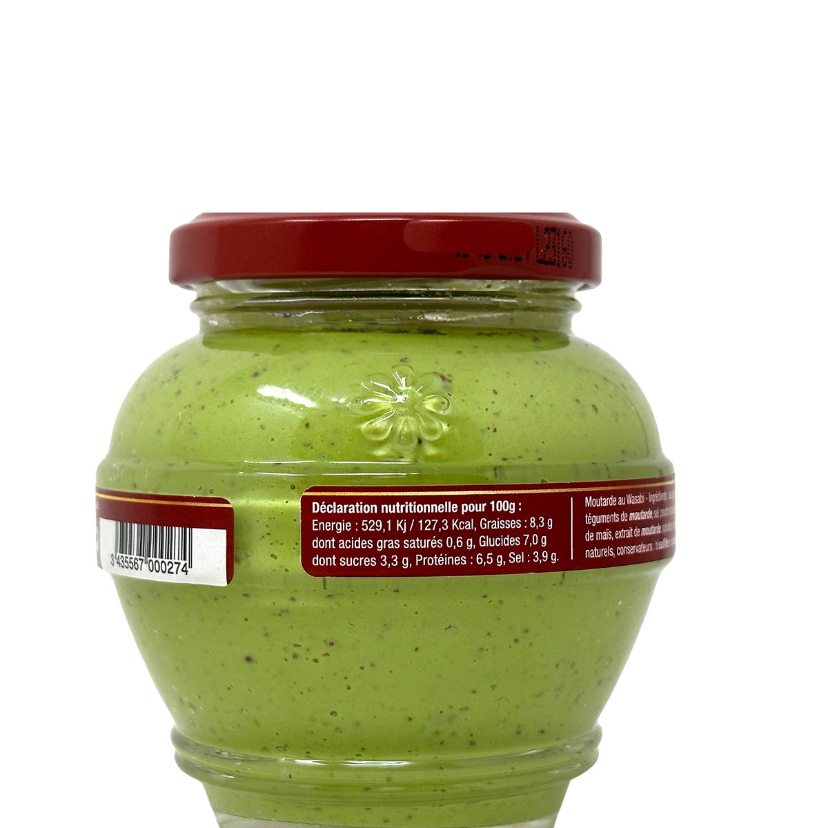 Domaine des Terres Rouges Moutarde Wasabi Senf: Feurige Fusion aus Tradition und Schärfe