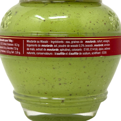 Domaine des Terres Rouges Moutarde Wasabi Senf: Feurige Fusion aus Tradition und Schärfe
