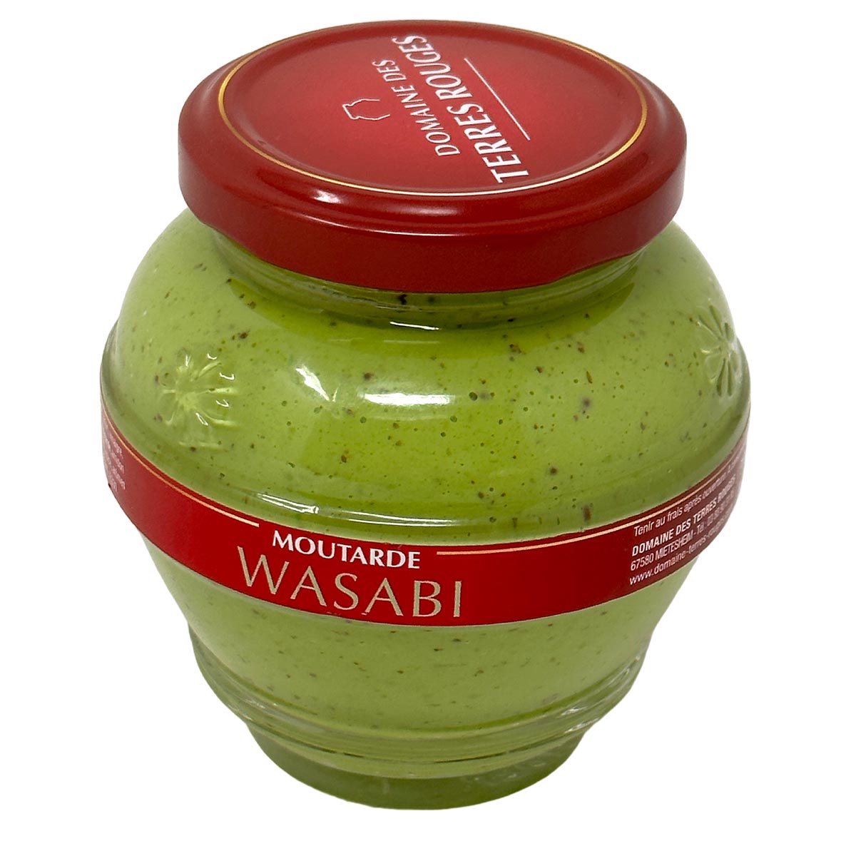 Domaine des Terres Rouges Moutarde Wasabi Senf: Feurige Fusion aus Tradition und Schärfe