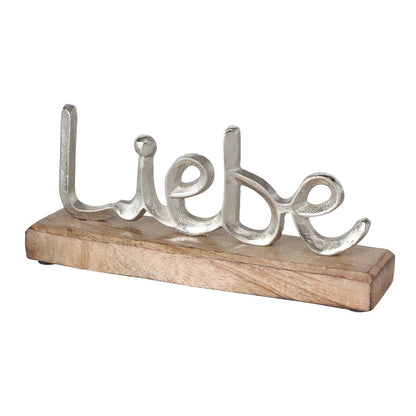 FeineHeimat Deko Schriftzug Jillien lebe-liebe-lache. Handgearbeitet, 3 tlg.