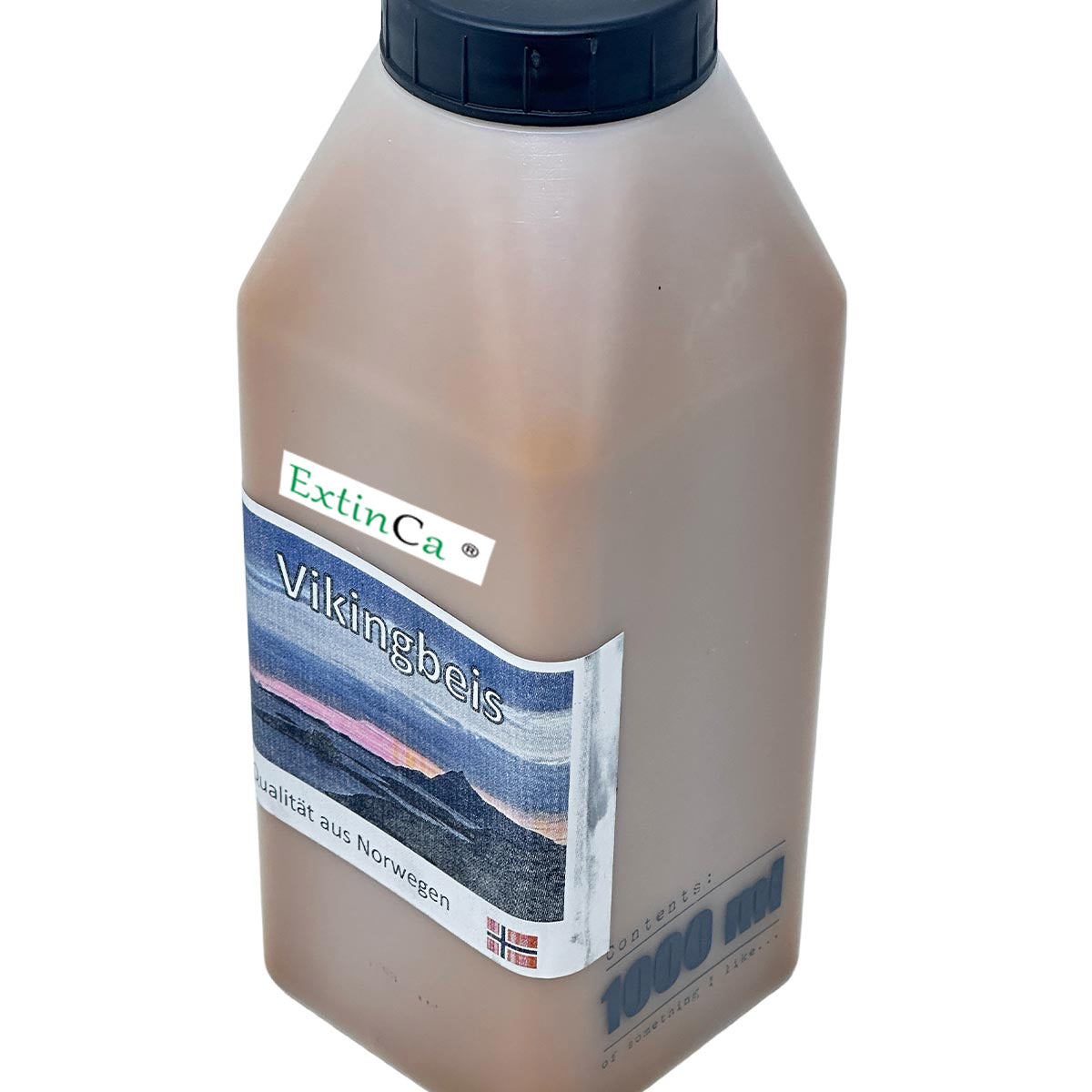 ExtinCa® Vikingbeis Holzschutzlasur auf Wasserbasis - Made in Norway - 1 Liter