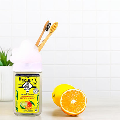 Le Petit Marseillais Duschgel Mandarine Limette 12x250ml – Frisch aus Frankreich