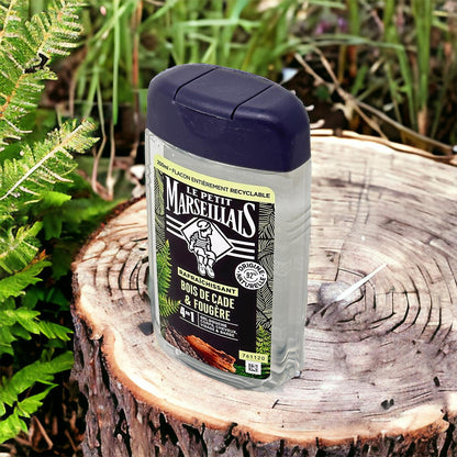 Le Petit Marseillais   - Duschgel mit Wacholder und Farn 12 x 250 ml