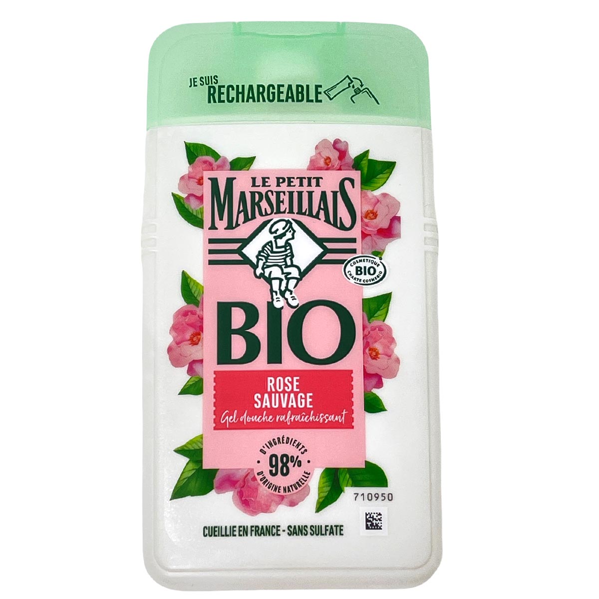 Le Petit Marseillais BIO  Rose Sauvage Wildrose Erfrischendes Duschgel 6x250 ml.