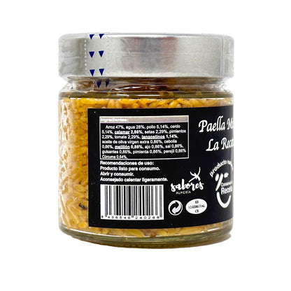 Conservas La Receta Paella Mixta - Authentische spanische Köstlichkeit im Glas 10 x 250g