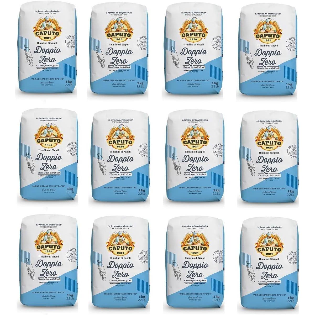 FARINA CAPUTO Extra '00' Confezione Classica Mehl 12 x 1KG