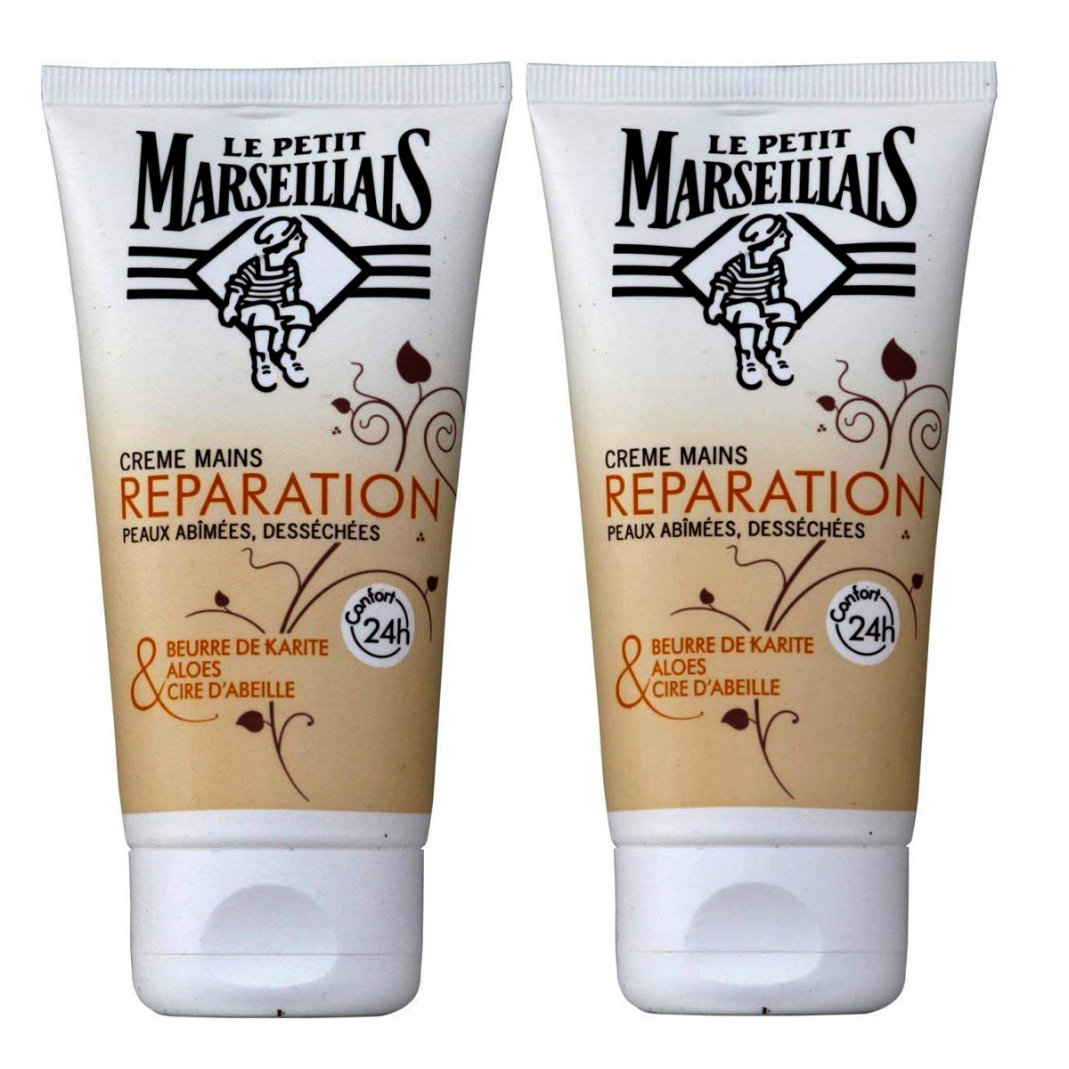 Le Petit Marseillais Handcreme für Extrem Trockene Haut 2 x 75ml