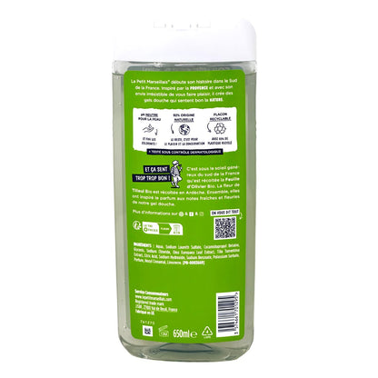 Le Petit Marseillais Duschgel & Badezusatz Olivenöl Lindenblüten 2x650ml Frankreich