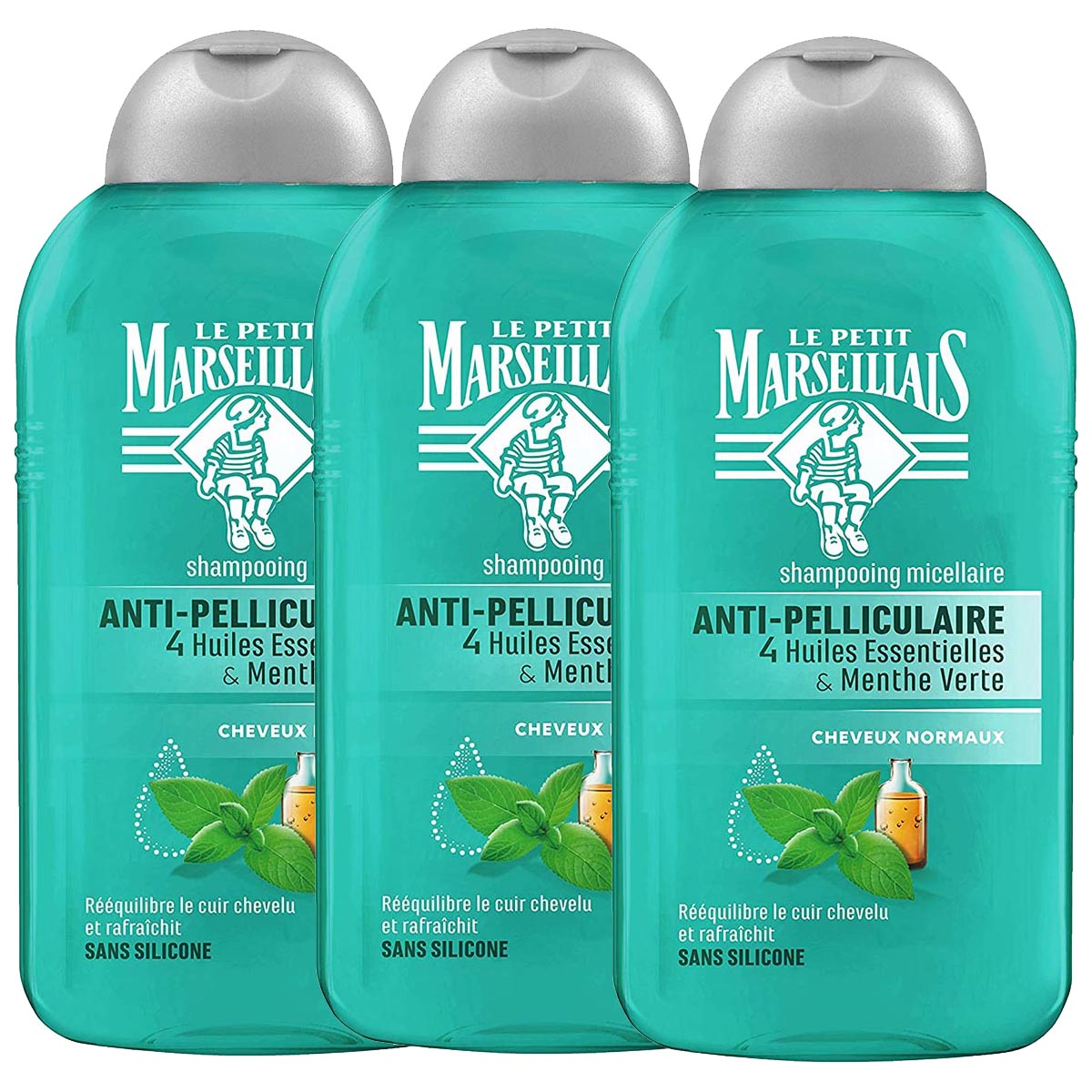 Le Petit Marseillais Anti-Schuppen-Shampoo mit pflanzlichen Ölen 250ml