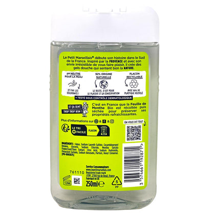 Le Petit Marseillais Duschgel mit Minze 3 x 250 ml aus Frankreich
