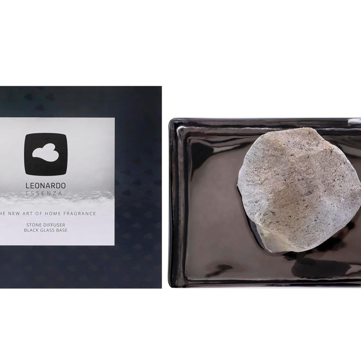 Leonardo Essenza Home Fragrance Diffuser Stein Schwarz einzigartige Duftkombination