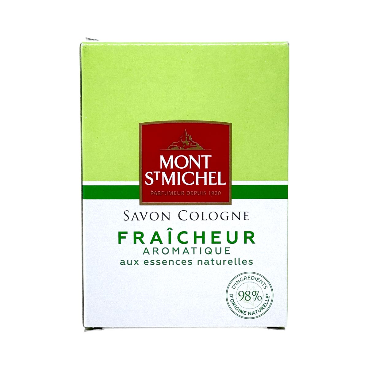 Mont St. Michel Herrengeschenk Set Eau de Cologne Amber & Seife Fraicheur Intense 2 tlg.
