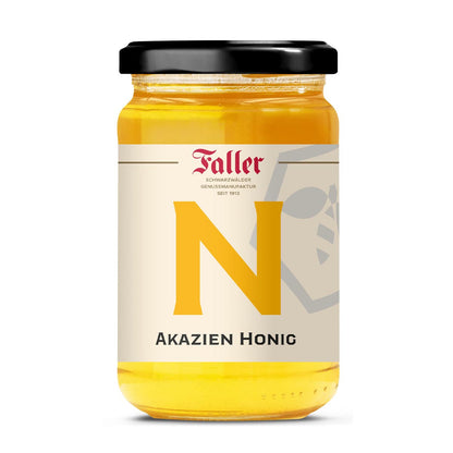 Honig von der Schwarzwälder Genussmanufaktur Faller, Geschenkset HONEY 5 x 380 Gramm