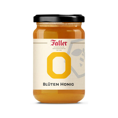 Honig von der Schwarzwälder Genussmanufaktur Faller, Geschenkset HONEY 5 x 380 Gramm