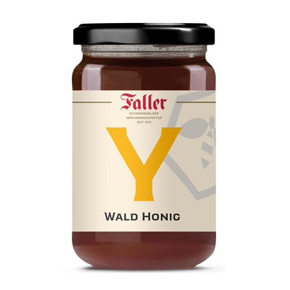 Honig von der Schwarzwälder Genussmanufaktur Faller, Geschenkset HONEY 5 x 380 Gramm
