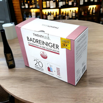TWENTYLESS Badreiniger Set 2-tlg. 500 ml Konzentrat  Sprühflasche aus Glas