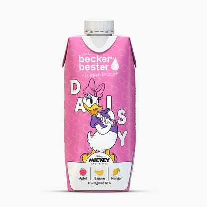 beckers bester Fruchtsaft Getränk Daisy & Donald – Apfel, Banane, Mango 12 x 0,33 l