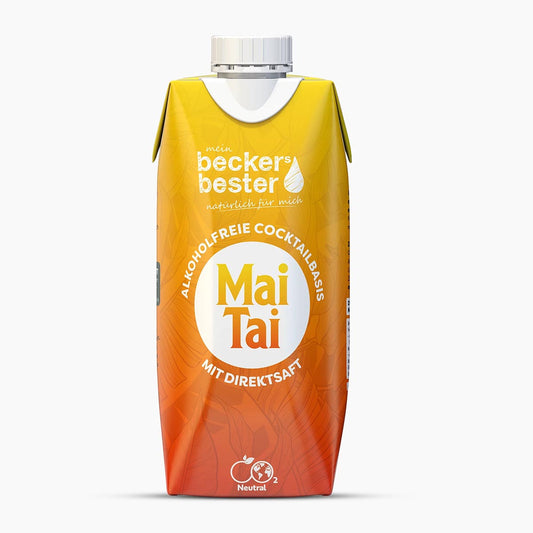 beckers bester Fruchtsaft Getränk Mai Tai Fruchtmix Getränk 1 x 0,33 l