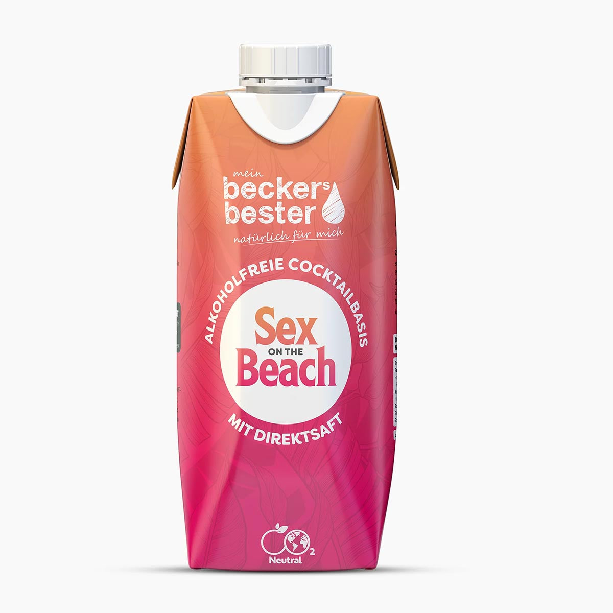 beckers bester Fruchtsaft Getränk Sex on the Beach Fruchtmix Getränk 12 x 0,33 l